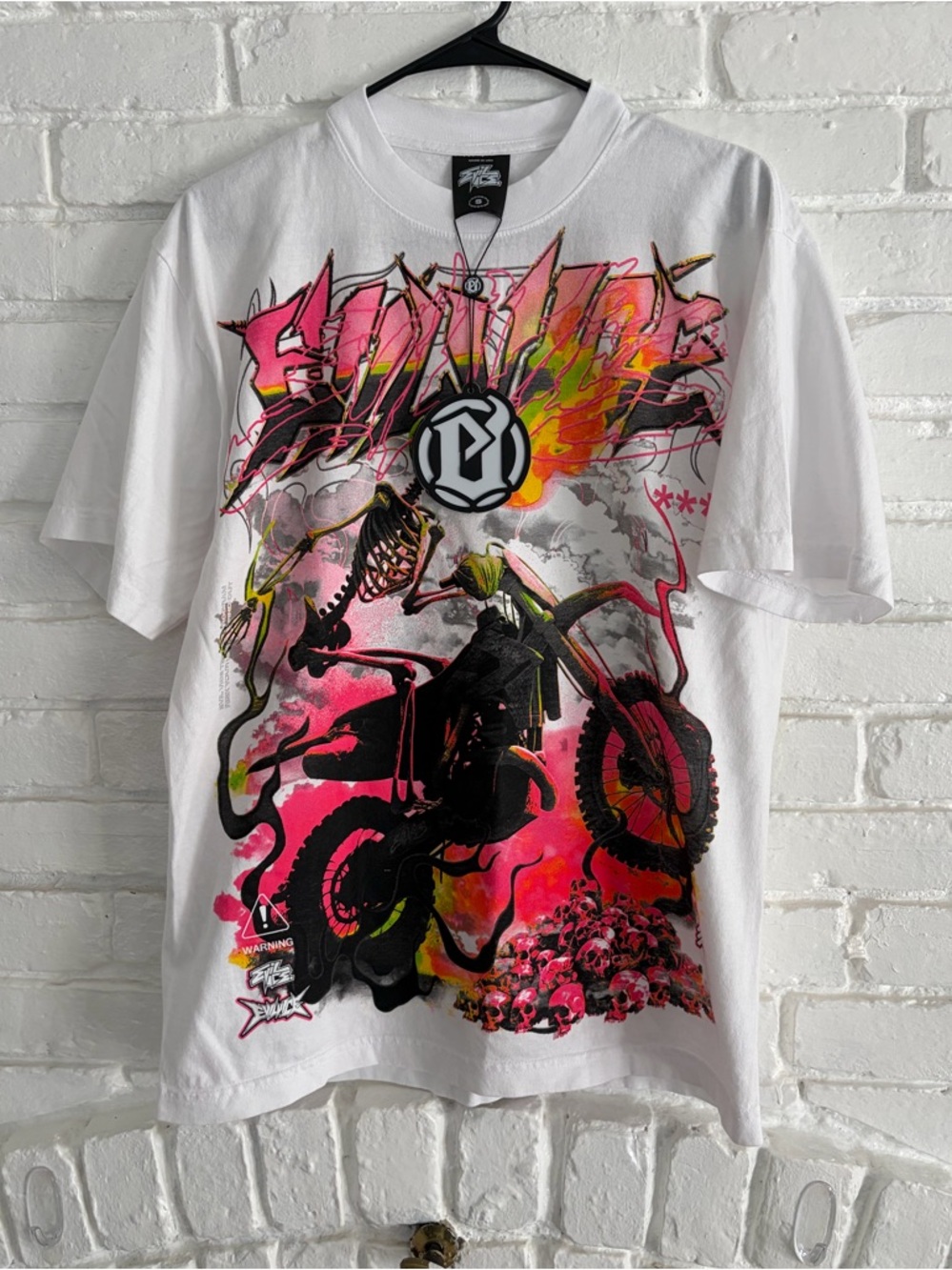 Men’s small evil vice motorcycle t shirt brand new with tags